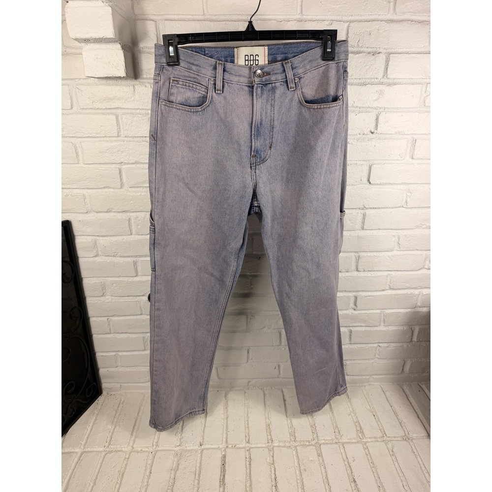 BDG Urban Outfitters 30x30 Light Wash Carpenter Jeans Straight Utility Skater